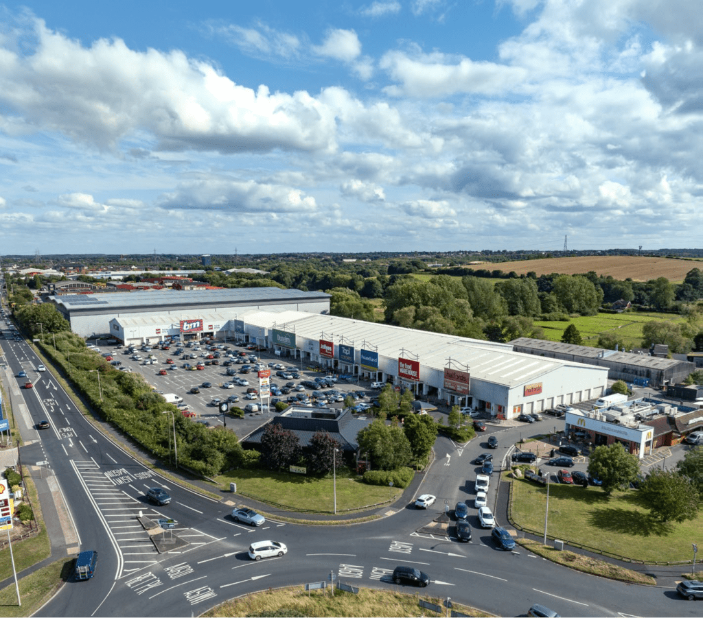 Linkway Retail Park located in Cannock, UK